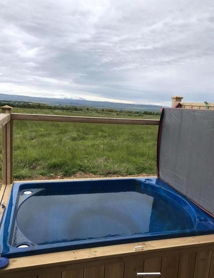 Blue View Cabin 5B With Private Hot Tub Reykholt  Ngoại thất bức ảnh